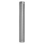 Stainless Steel Exhaust/Flue End Pipe for ABI600 & ABI1000 120 x 1000mm ABI1000AK2