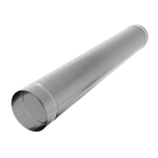 Stainless Steel Exhaust/Flue End Pipe for ABI600 & ABI1000 120 x 1000mm ABI1000AK2