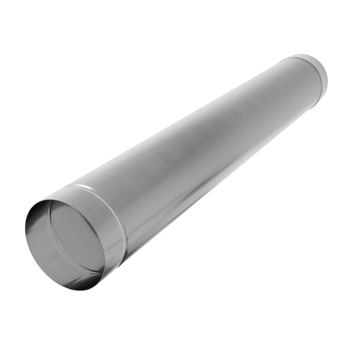 Stainless Steel Exhaust/Flue End Pipe for ABI600 & ABI1000 120 x 1000mm ABI1000AK2