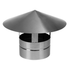 Stainless Steel Exhaust/Flue Rain Cap for ABI600 & ABI1000 120mm ABI1000AK4