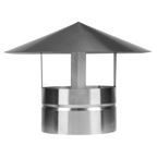 Stainless Steel Exhaust/Flue Rain Cap for ABI600 & ABI1000 120mm ABI1000AK4