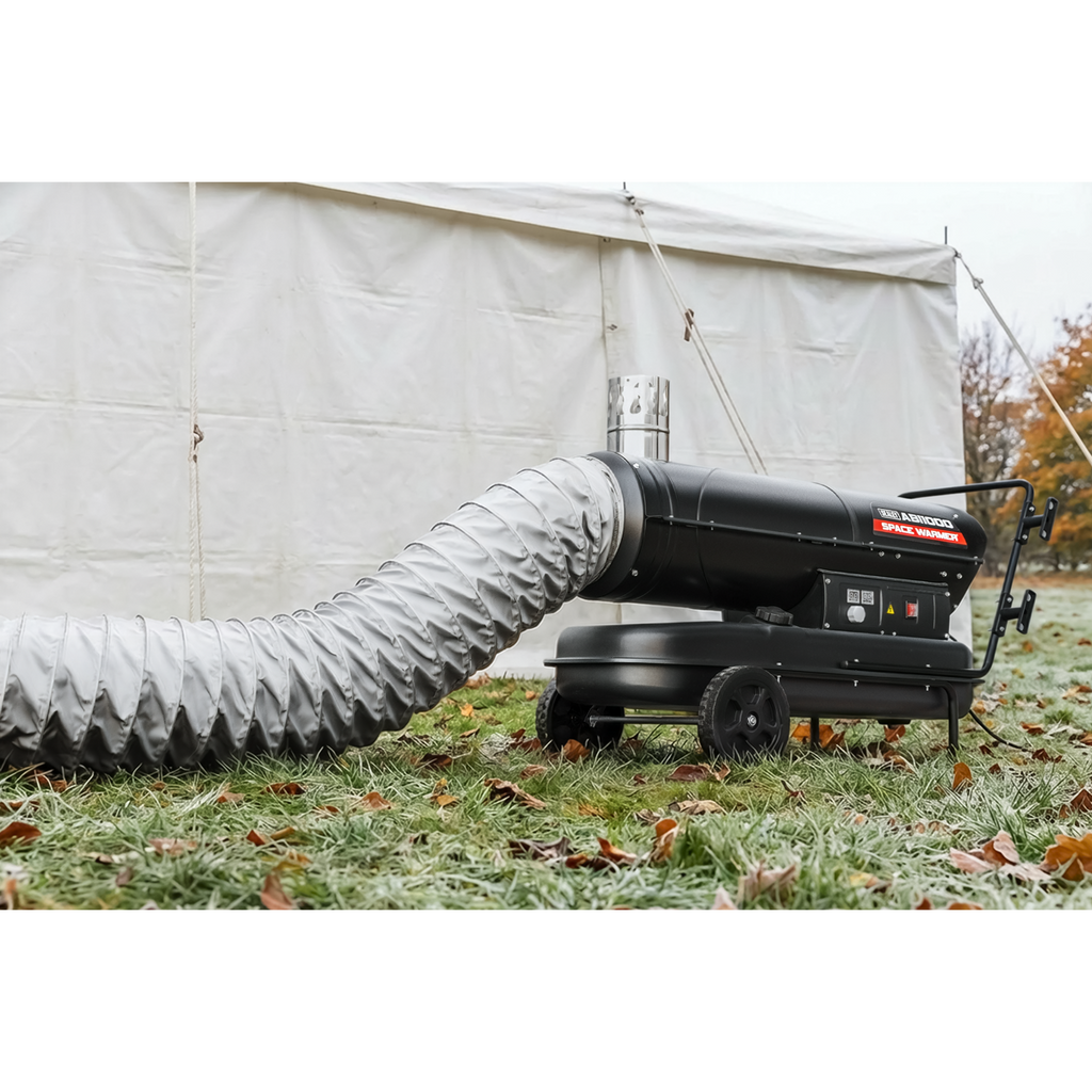Indirect Kerosene/Diesel Heater with Wheels 102,000Btu/hr ABI1000