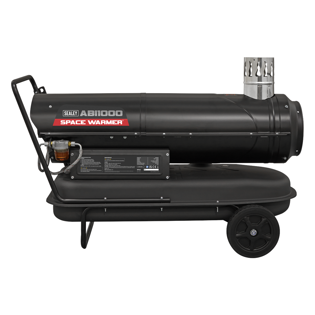 Indirect Kerosene/Diesel Heater with Wheels 102,000Btu/hr ABI1000