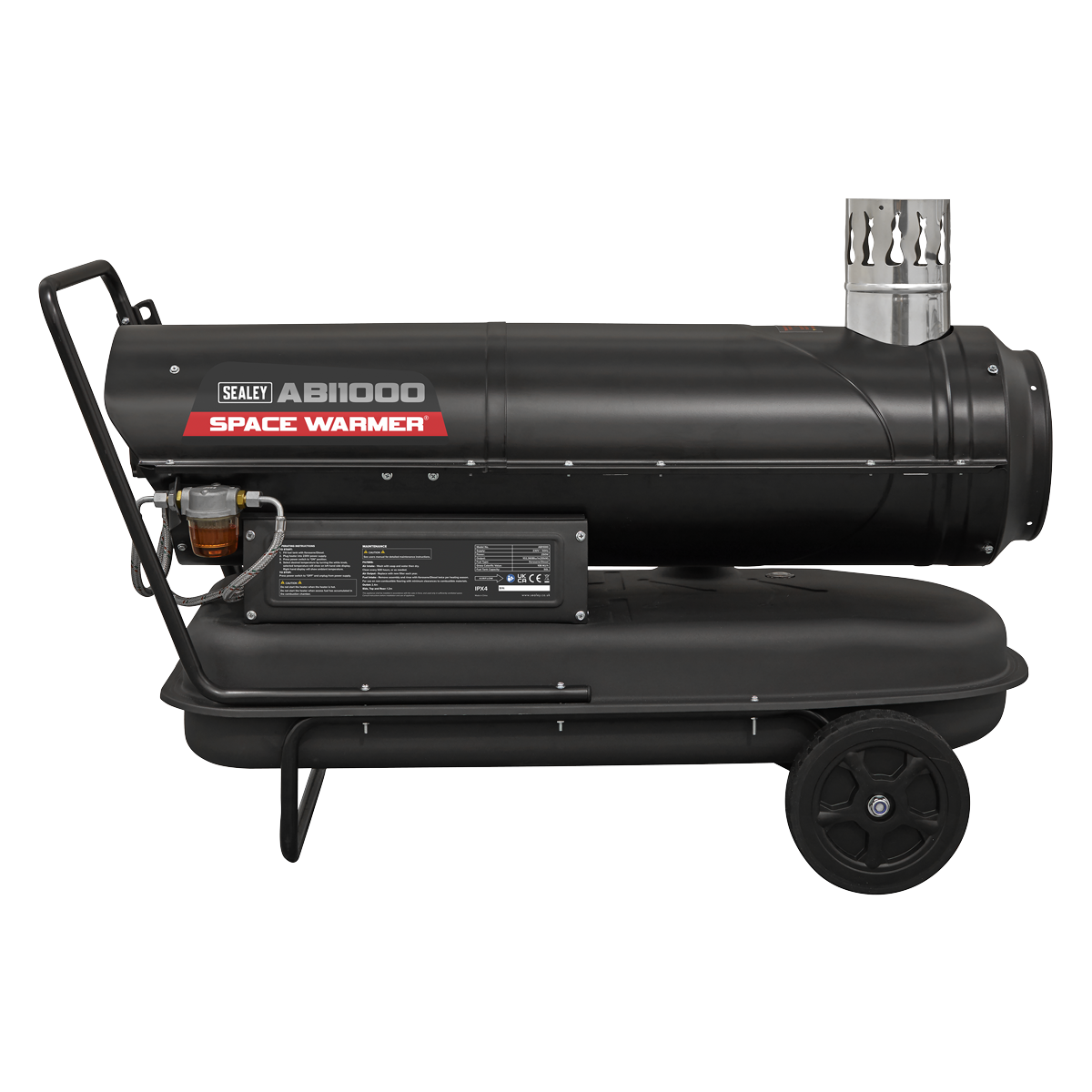 Indirect Kerosene/Diesel Heater with Wheels 102,000Btu/hr ABI1000