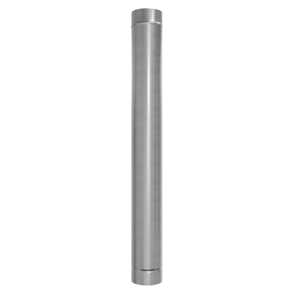 Stainless Steel Exhaust/Flue End Pipe for ABI1700 150 x 1000mm ABI1700AK2