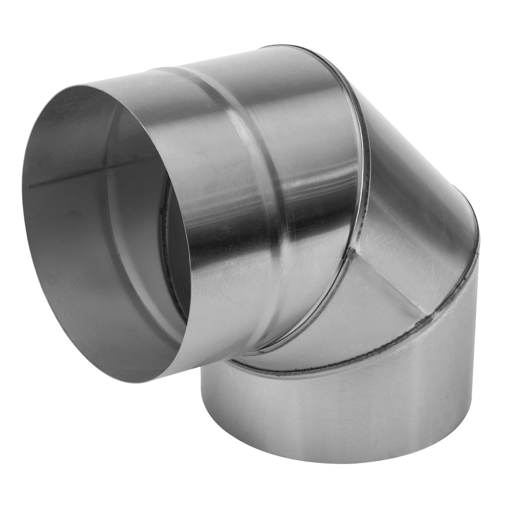Stainless Steel Exhaust/Flue 90° Bend for ABI1700 150mm ABI1700AK3