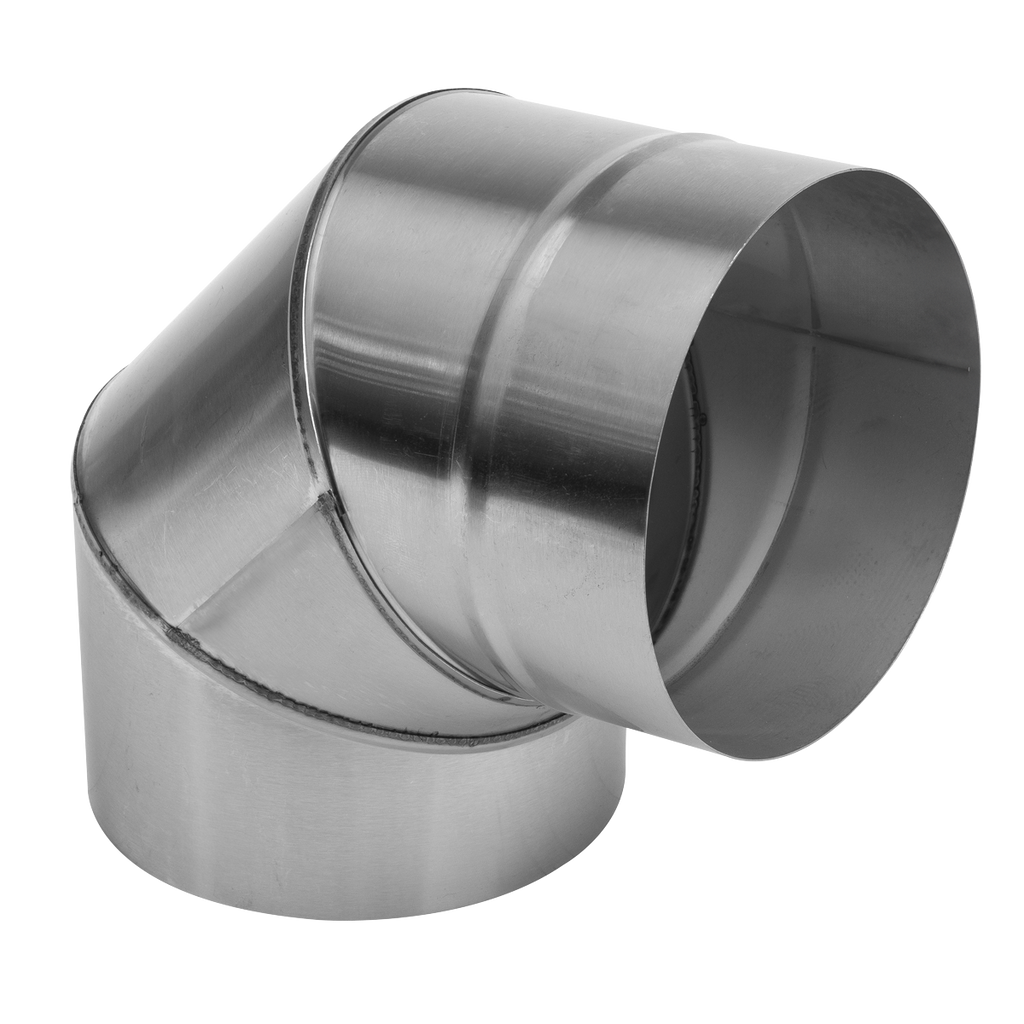 Stainless Steel Exhaust/Flue 90° Bend for ABI1700 150mm ABI1700AK3