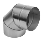 Stainless Steel Exhaust/Flue 90° Bend for ABI1700 150mm ABI1700AK3