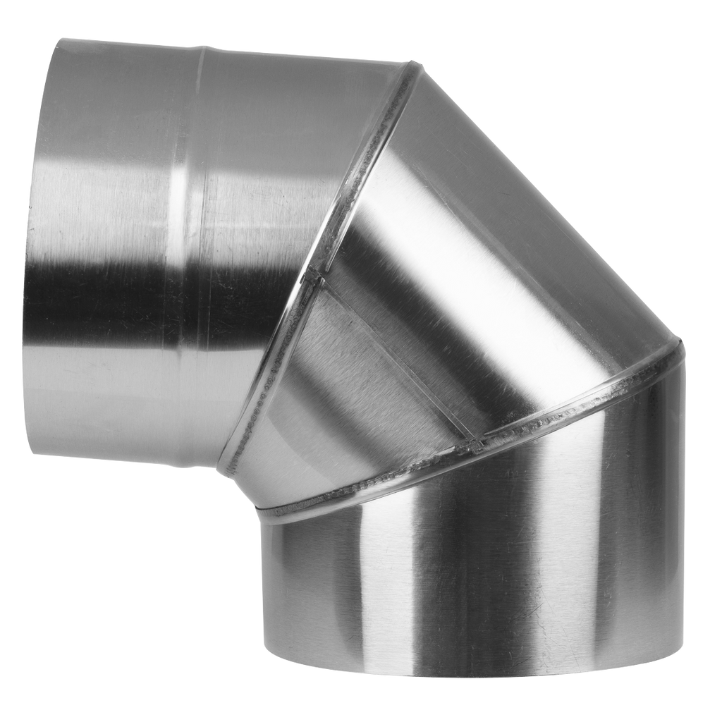 Stainless Steel Exhaust/Flue 90° Bend for ABI1700 150mm ABI1700AK3