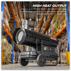 Indirect Kerosene/Diesel Heater with Wheels 170,000Btu/hr ABI1700