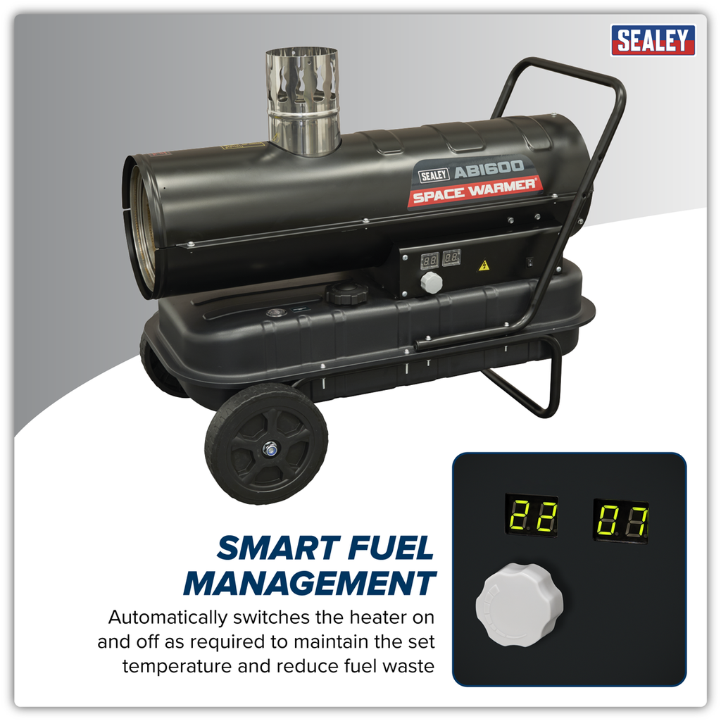 Indirect Kerosene/Diesel Heater with Wheels 68,000Btu/hr ABI600