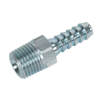 PCL Screwed Tailpiece Male 1/4"BSPT - 1/4" Hose - Pack of 5 AC08