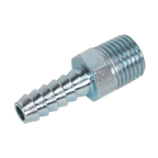 PCL Screwed Tailpiece Male 1/4"BSPT - 1/4" Hose - Pack of 5 AC08
