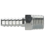 PCL Screwed Tailpiece Male 1/4"BSPT - 1/4" Hose - Pack of 5 AC08