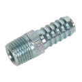 PCL Screwed Tailpiece Male 1/4"BSPT - 3/8" Hose - Pack of 5 AC09