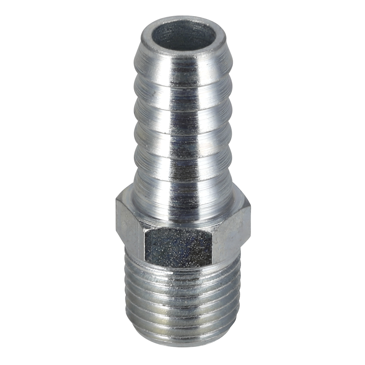 PCL Screwed Tailpiece Male 1/4"BSPT - 3/8" Hose - Pack of 5 AC09