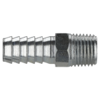 PCL Screwed Tailpiece Male 1/4"BSPT - 3/8" Hose - Pack of 5 AC09