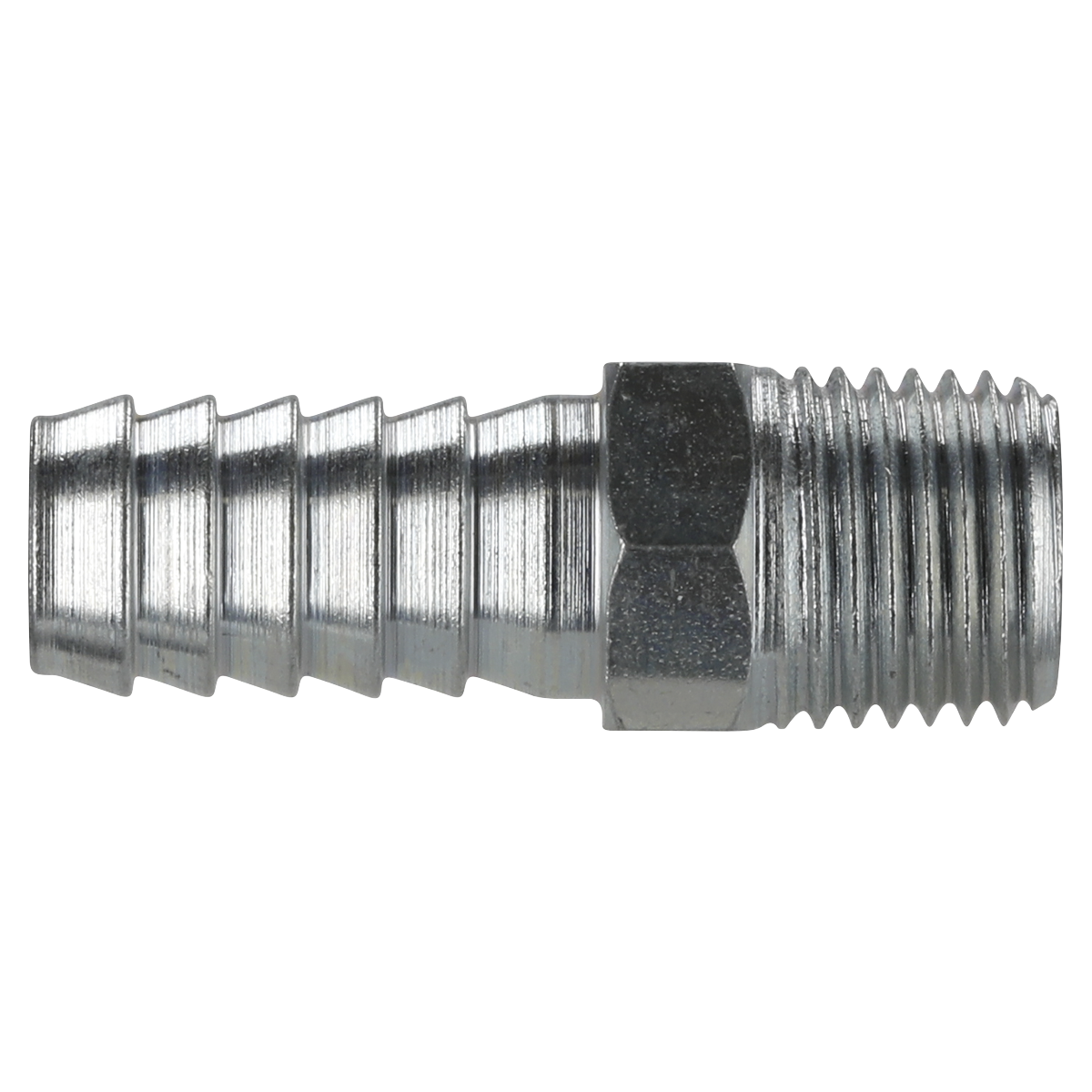 PCL Screwed Tailpiece Male 1/4"BSPT - 3/8" Hose - Pack of 5 AC09