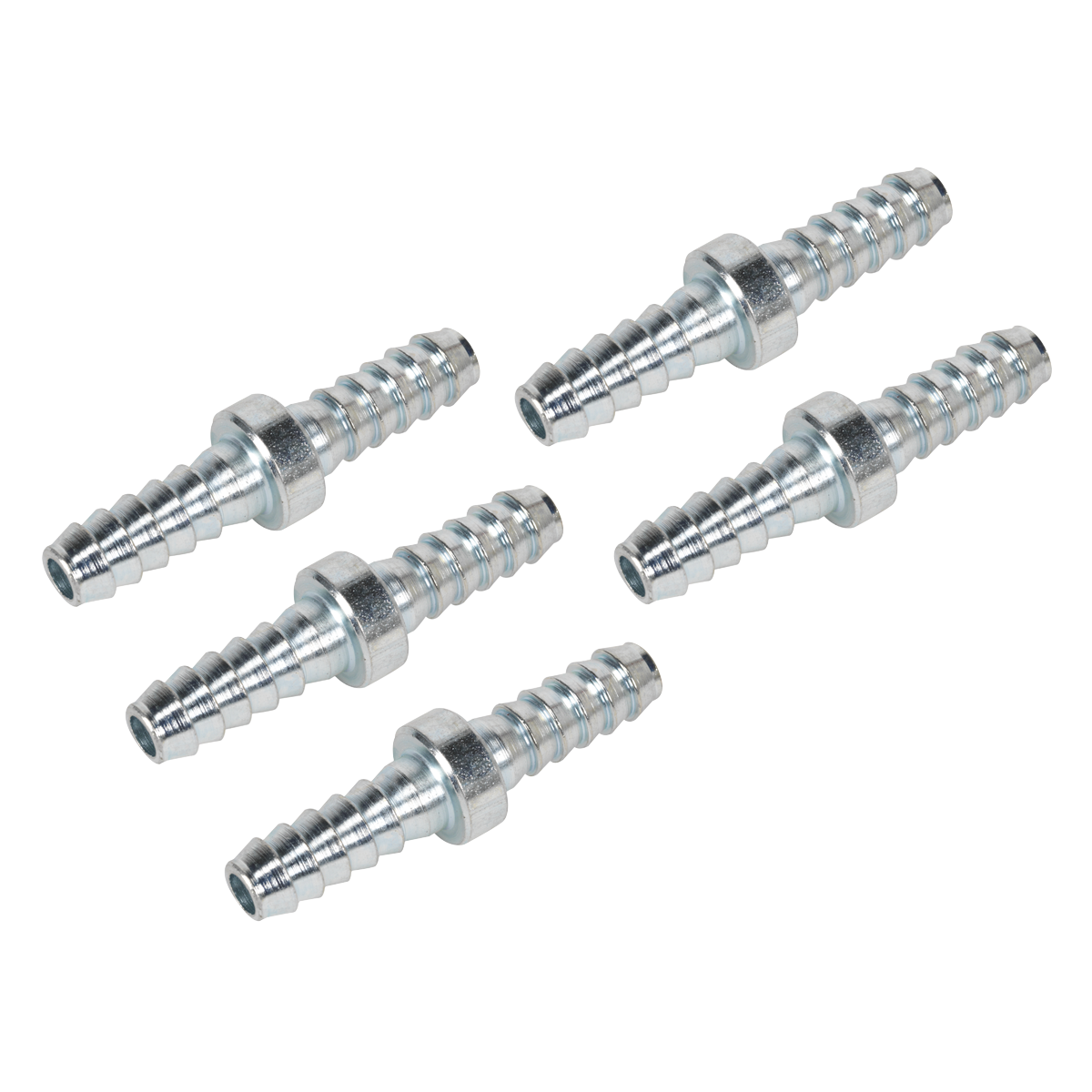 PCL Double End Hose Connector 1/4" Hose - Pack of 5 AC10