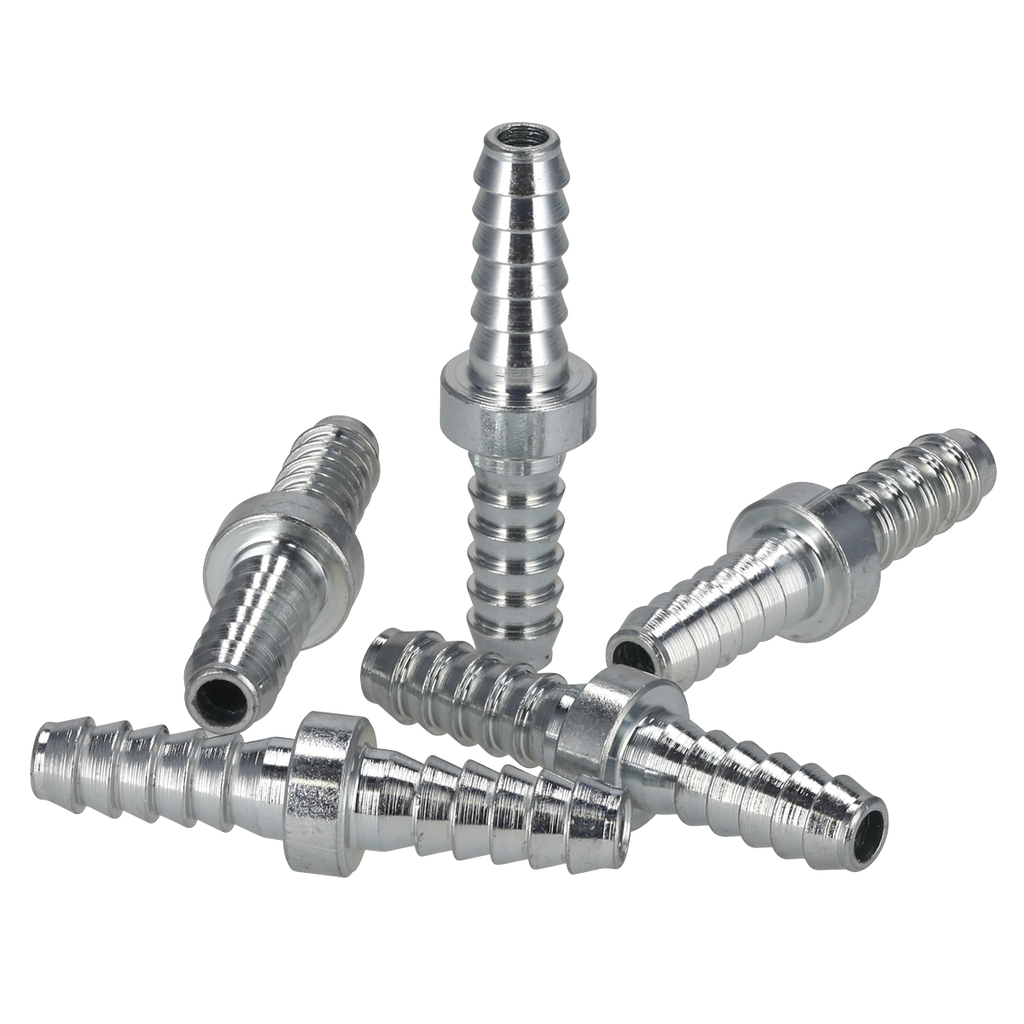PCL Double End Hose Connector 1/4" Hose - Pack of 5 AC10