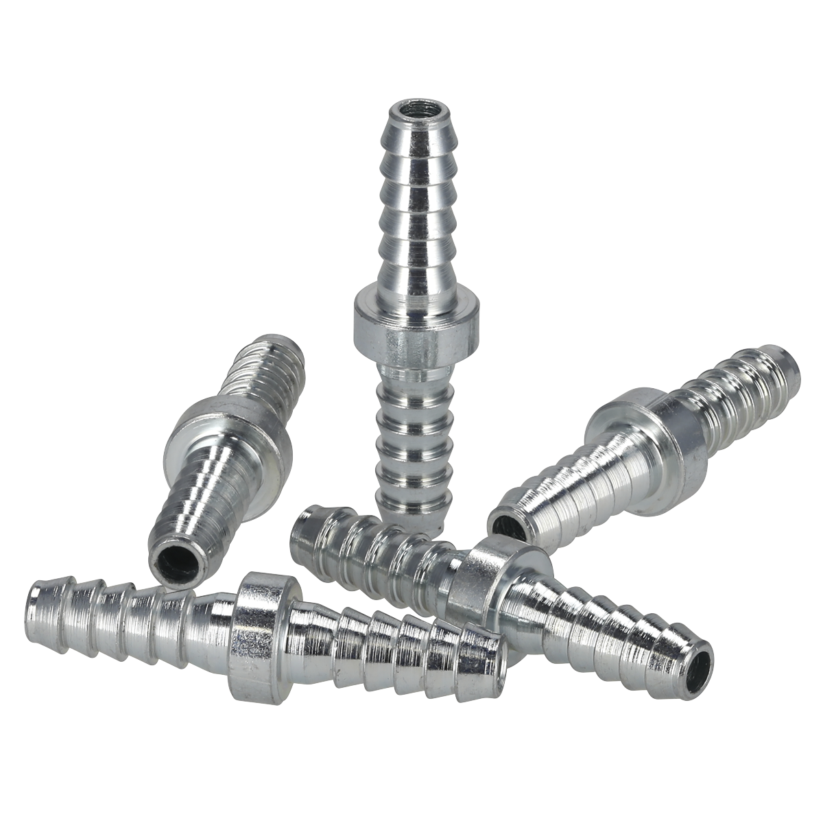 PCL Double End Hose Connector 1/4" Hose - Pack of 5 AC10