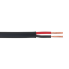 8.75A Thick Wall Flat Twin Automotive Cable 30m - Black AC1430TWTK