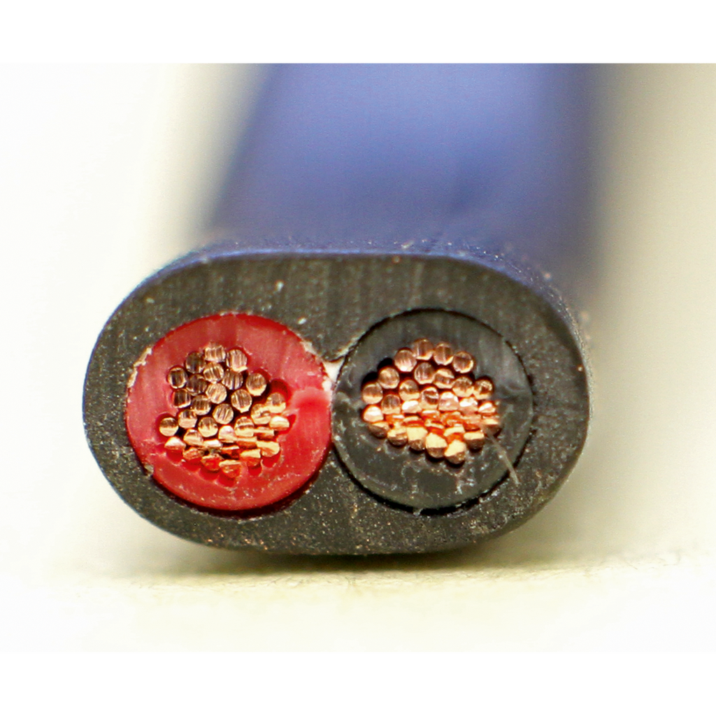 8.75A Thick Wall Flat Twin Automotive Cable 30m - Black AC1430TWTK