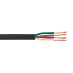 30m Thin Wall Automotive Cable 4 x 0.75mm² 24/0.20mm - Black AC24204CTH