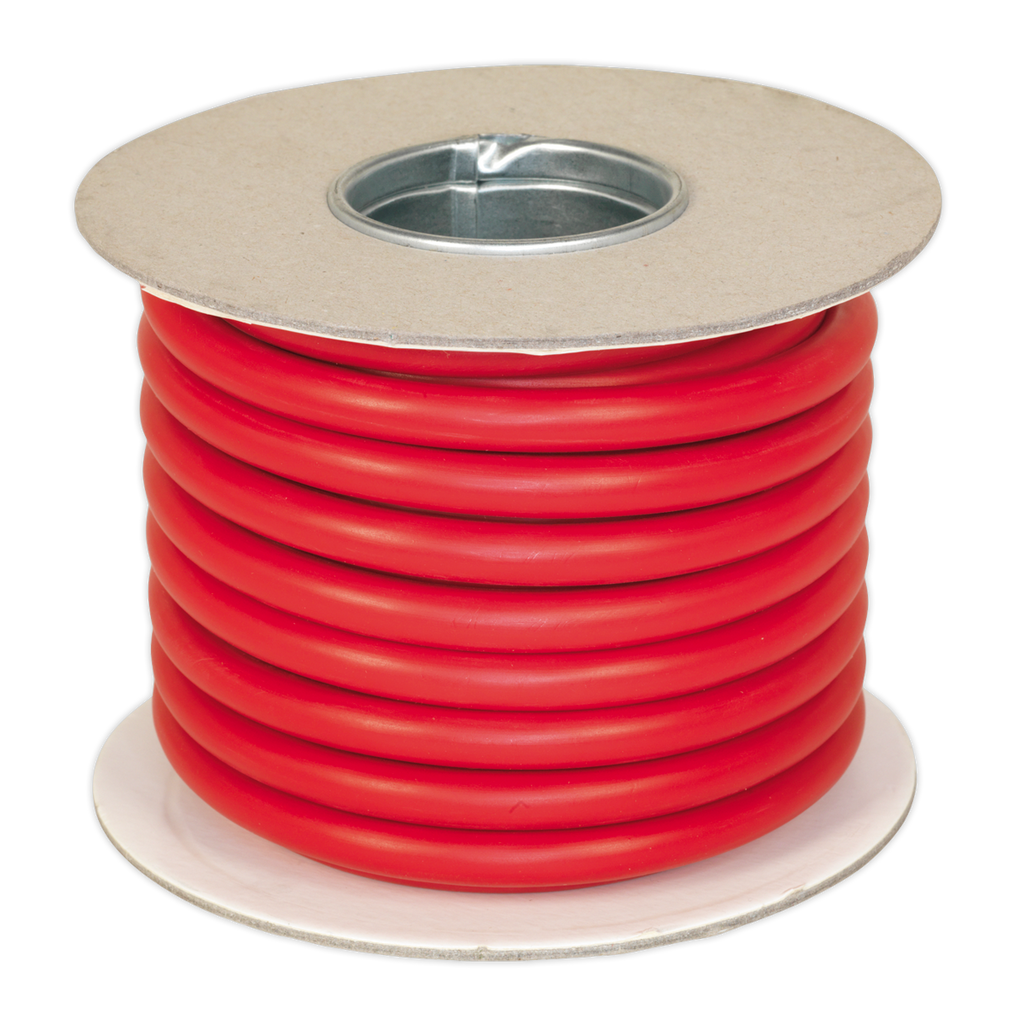 10m Automotive Starter Cable 196/0.40mm 25mm² 170A - Red AC25SQRE