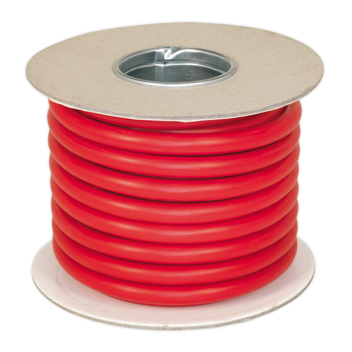 10m Automotive Starter Cable 196/0.40mm 25mm² 170A - Red AC25SQRE