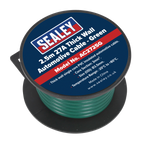 27A Thick Wall Automotive Cable 2.5m - Green AC2725G