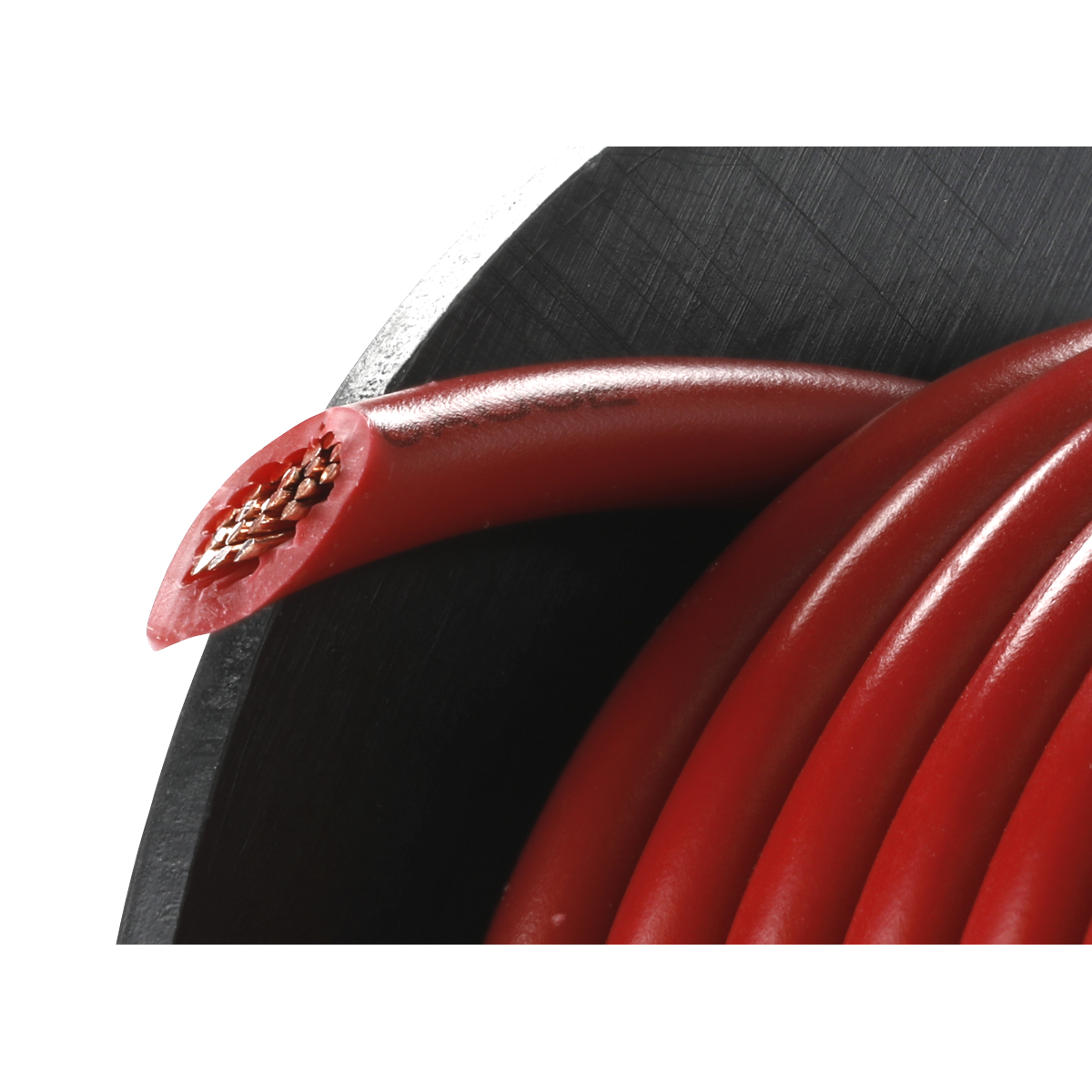 27A Thick Wall Automotive Cable 2.5m - Red AC2725R