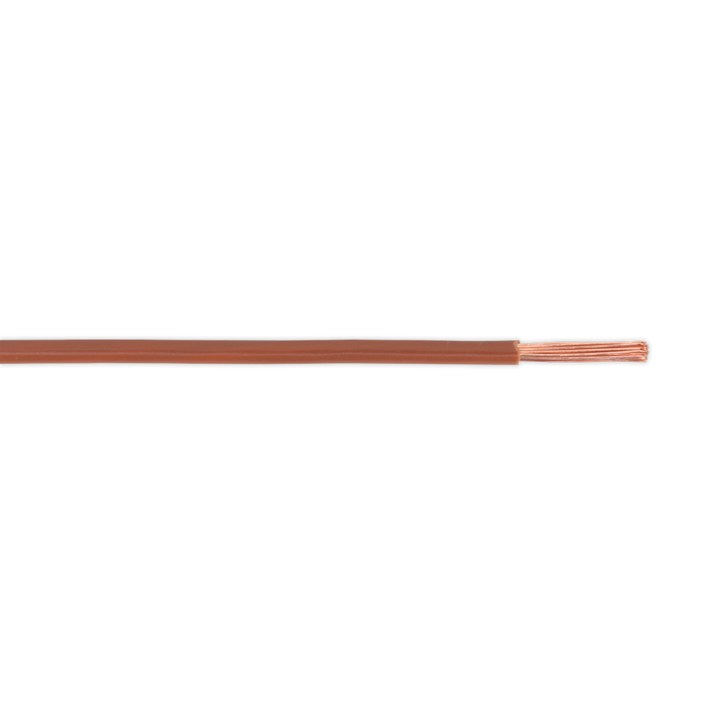 Thin Wall Single Automotive Cable 2mm² 28/0.30mm 50m - Brown AC2830BN