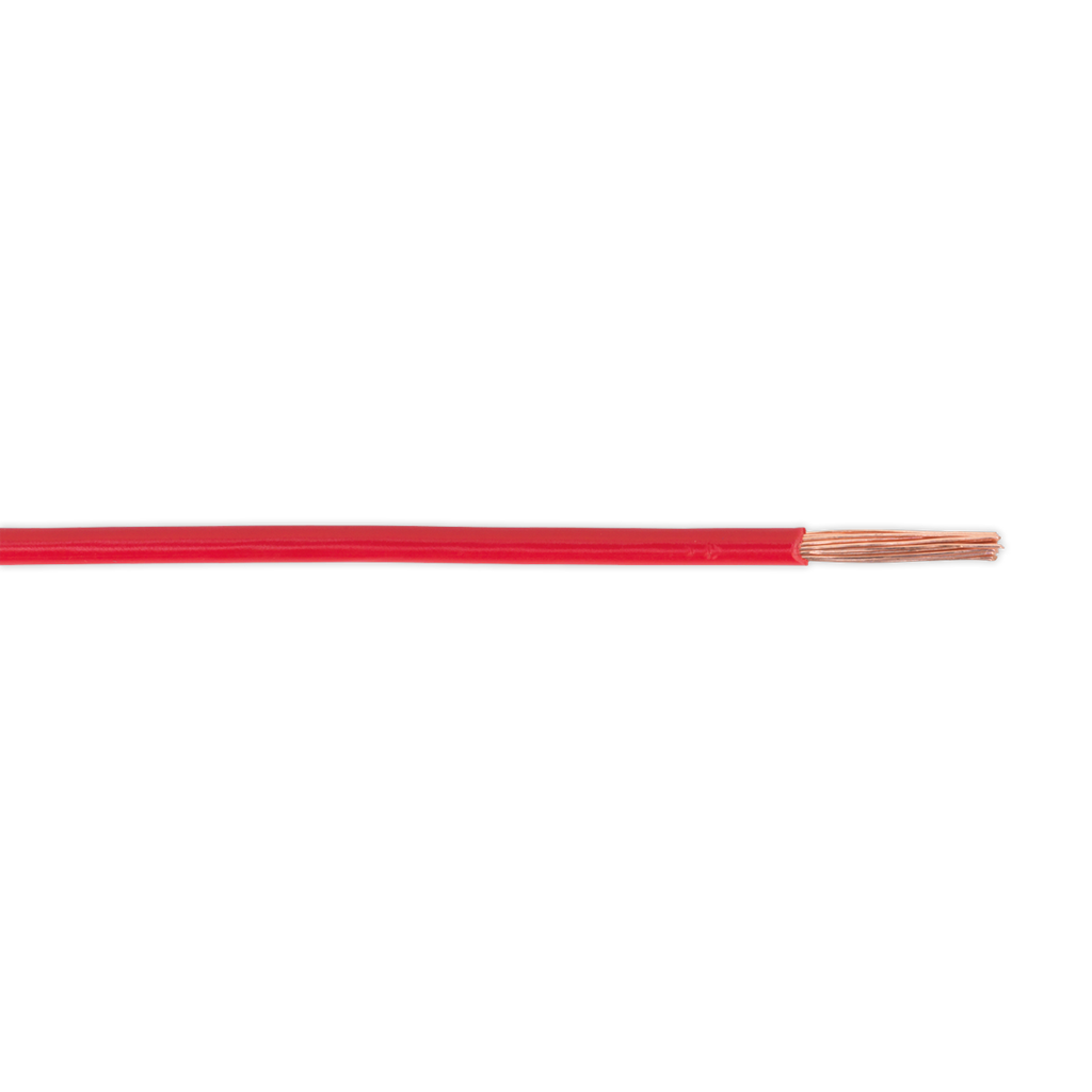 Thin Wall Single Automotive Cable 2mm² 28/0.30mm 50m - Red AC2830RE