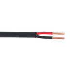 Thin Wall Flat Automotive Cable Twin 2 x 2mm² 28/0.30mm 30m - Black AC2830TWTN