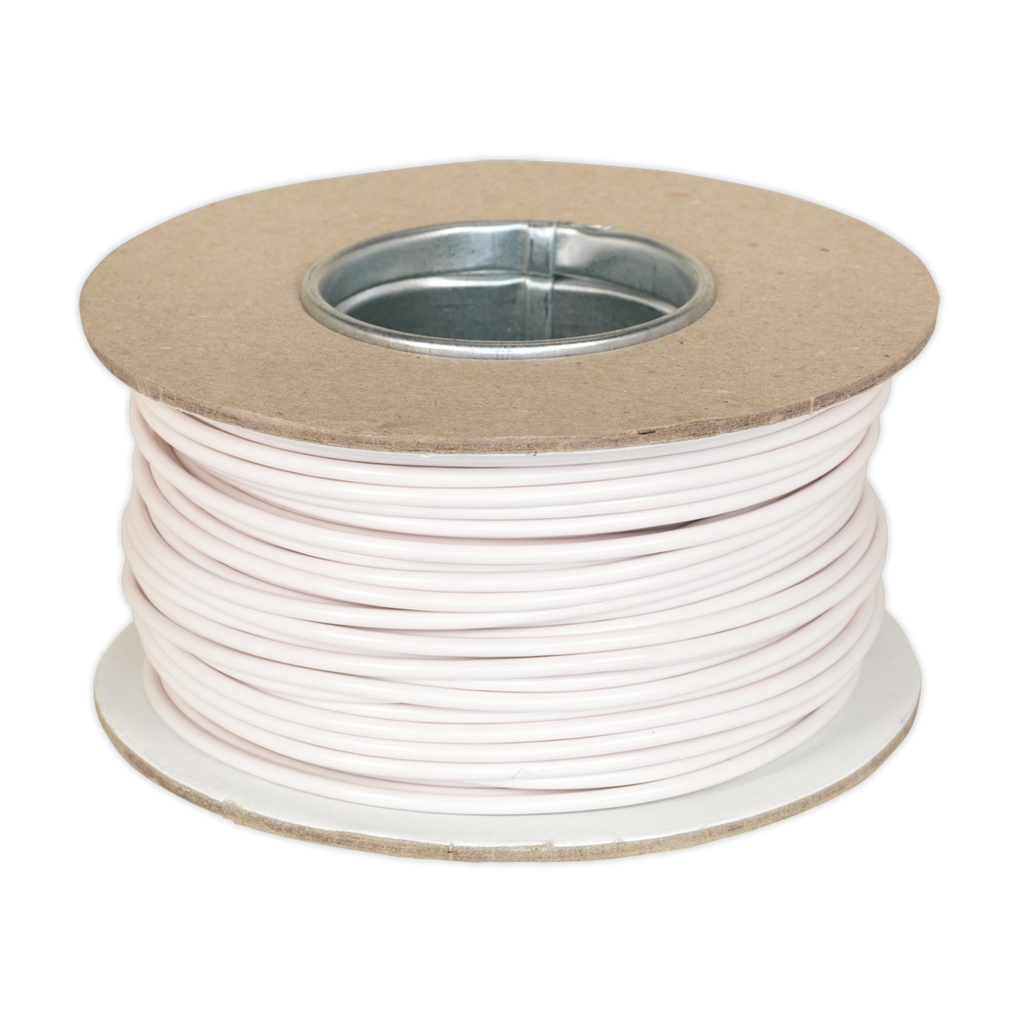 Thin Wall Automotive Cable Single 2mm² 28/0.30mm 50m - White AC2830WH
