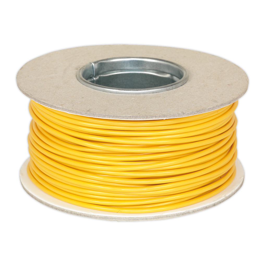 Thin Wall Automotive Cable Single 2mm² 28/0.30mm 50m - Yellow AC2830YE