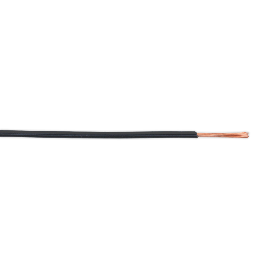 Thin Wall Automotive Cable Single 1mm² 32/0.20mm 50m - Black AC3220BK