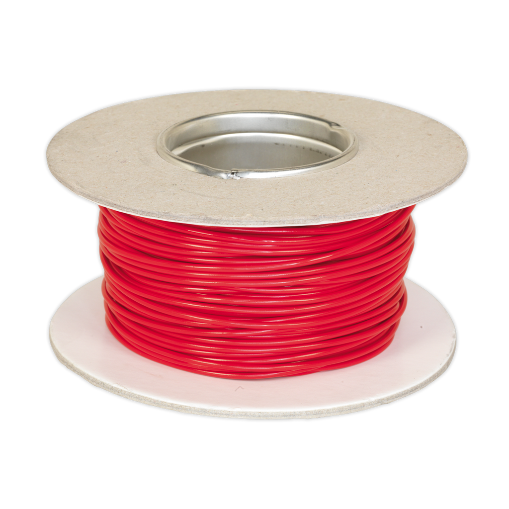 Thin Wall Automotive Cable Single 1mm² 32/0.20mm 50m - Red AC3220RE