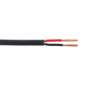 Thin Wall Flat Automotive Cable Twin 2 x 1mm² 32/0.20mm 30m - Black AC3220TWTN