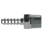 PCL Screwed Tailpiece Male 1/4"BSPT - 3/16" Hose - Pack of 5 AC38