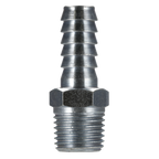 PCL Screwed Tailpiece Male 1/4"BSPT - 5/16" Hose - Pack of 5 AC39