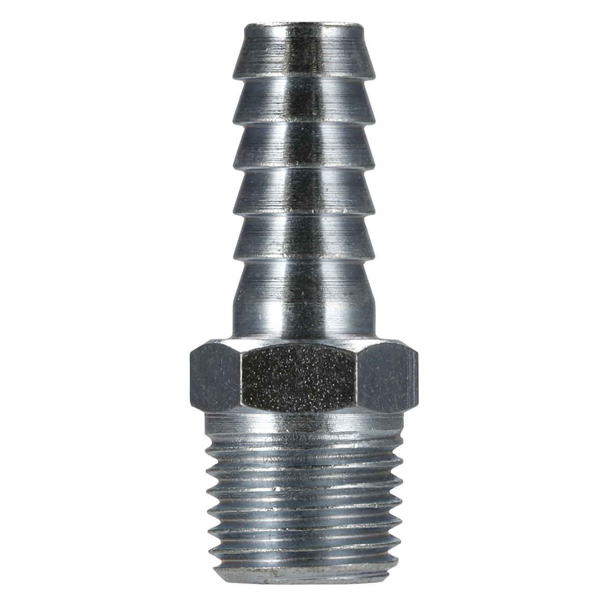 PCL Screwed Tailpiece Male 1/4"BSPT - 5/16" Hose - Pack of 5 AC39