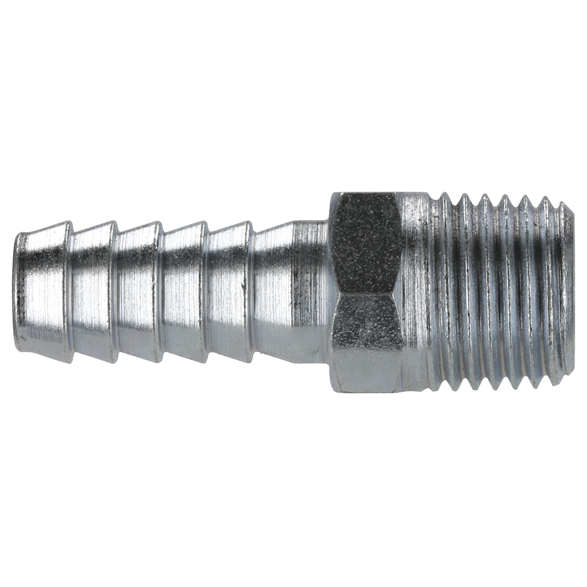 PCL Screwed Tailpiece Male 1/4"BSPT - 5/16" Hose - Pack of 5 AC39