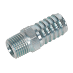 PCL Screwed Tailpiece Male 1/4"BSPT - 1/2" Hose - Pack of 5 AC40