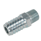 PCL Screwed Tailpiece Male 1/4"BSPT - 1/2" Hose - Pack of 5 AC40