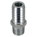 PCL Screwed Tailpiece Male 1/4"BSPT - 1/2" Hose - Pack of 5 AC40