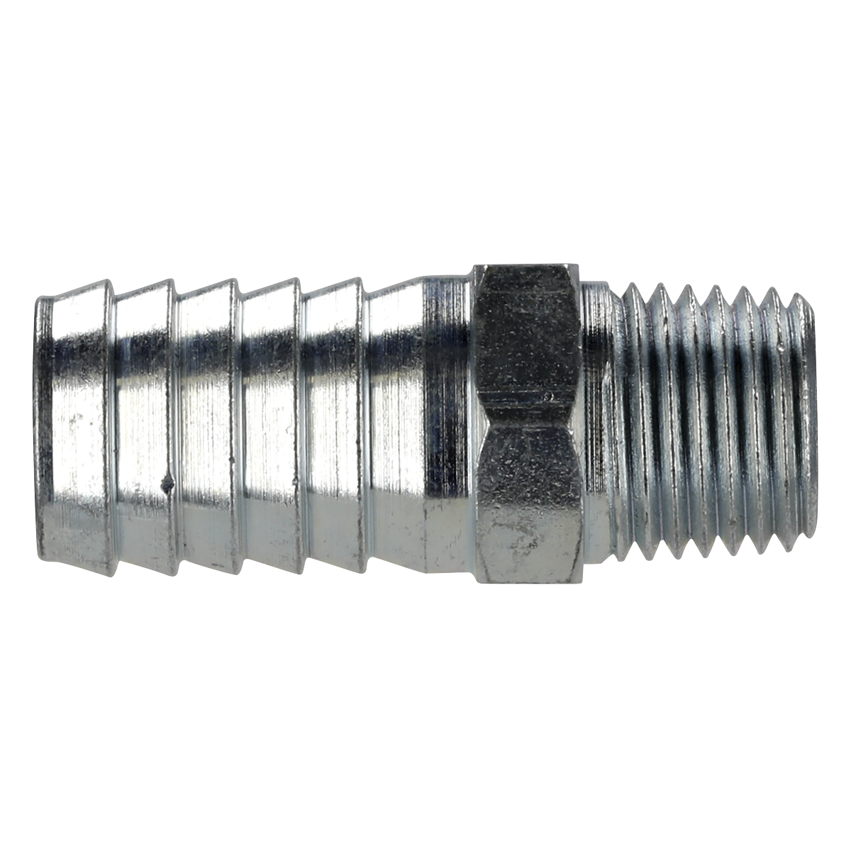 PCL Screwed Tailpiece Male 1/4"BSPT - 1/2" Hose - Pack of 5 AC40