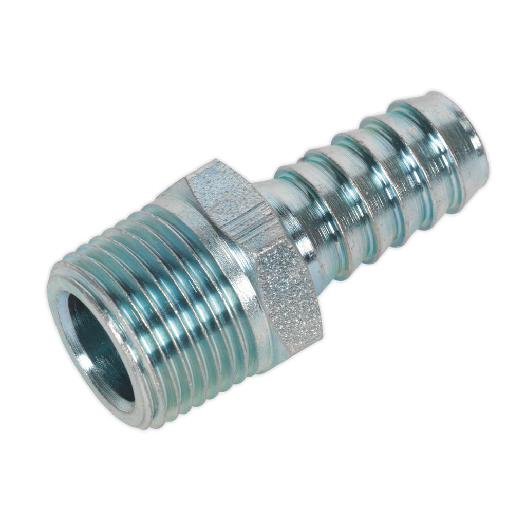 PCL Screwed Tailpiece Male 3/8"BSPT - 3/8" Hose - Pack of 5 AC41