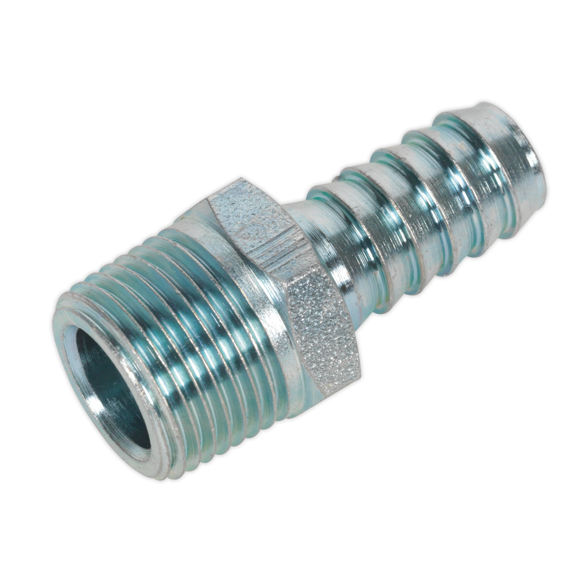 PCL Screwed Tailpiece Male 3/8"BSPT - 3/8" Hose - Pack of 5 AC41